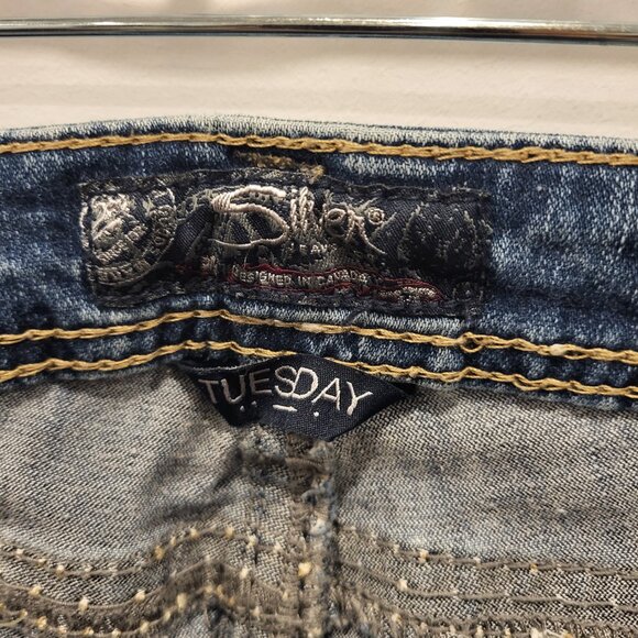 Silver Jean Co. Tuesday Jeans Size 29 Straight Leg - Picture 8 of 12